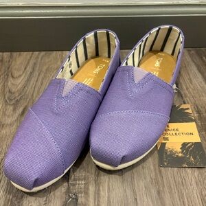 Toms Canvas Alpargata Dusky Purple 7.5